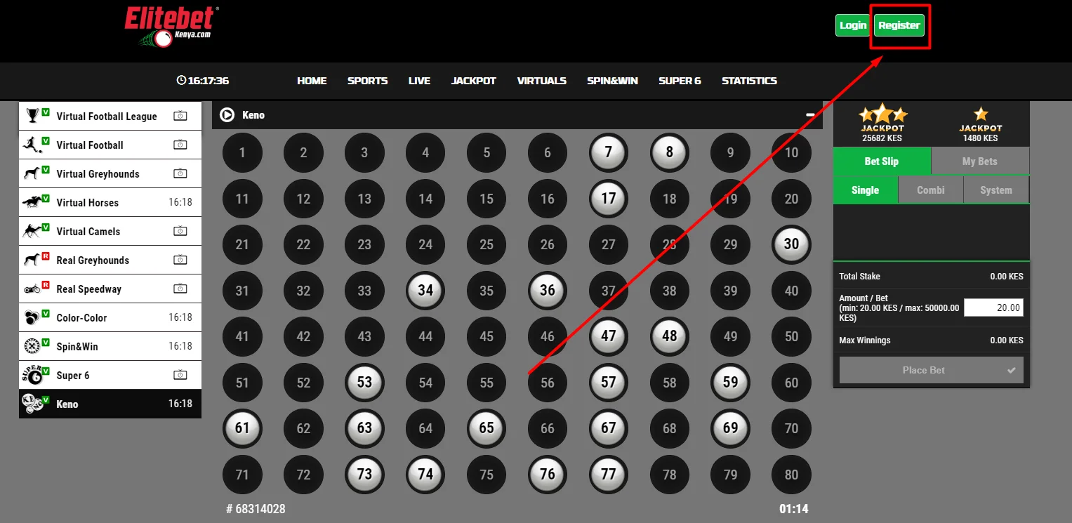 EliteBet Capture d'écran 3